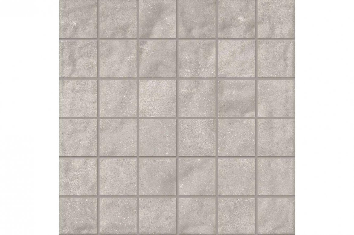 Emil Ceramica Forme Mosaico 5X5 Cenere Silktech 30x30