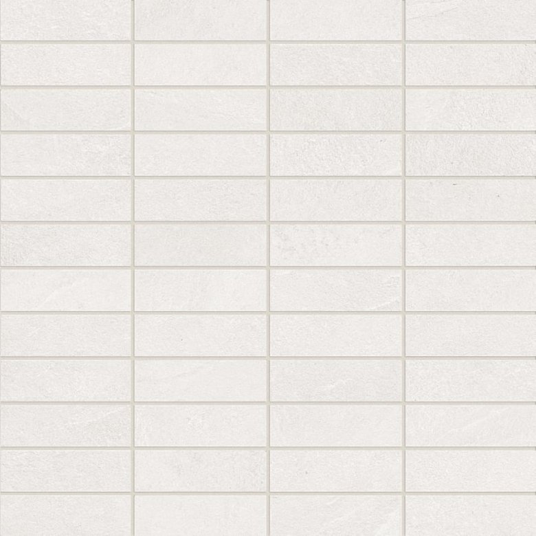 Ergon Cornerstone Mosaico Plurima Slate White Slim 30x30