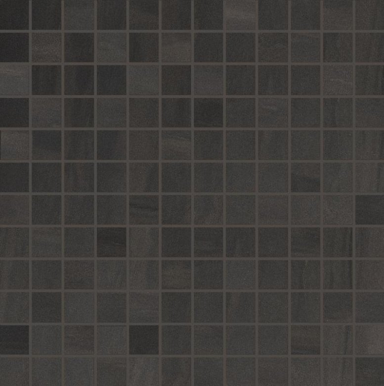 Ergon Elegance Mosaico 2.3x2.3 Square Mix Antracite 30x30