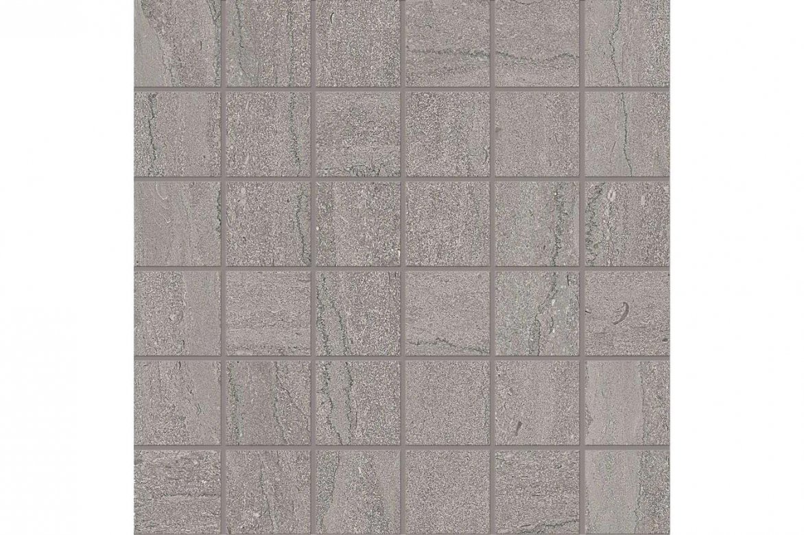 Ergon Portland Stone Mosaico 5X5 Vein Cut Lead Naturale 30x30