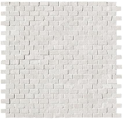 Fap Nux White Brick Mosaico Anticato 30.5x30.5
