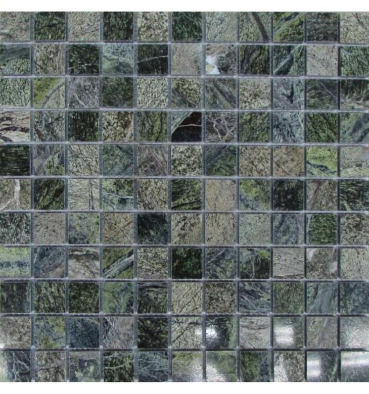 FK Marble Classic Mosaic Bidasar Green 25 30x30