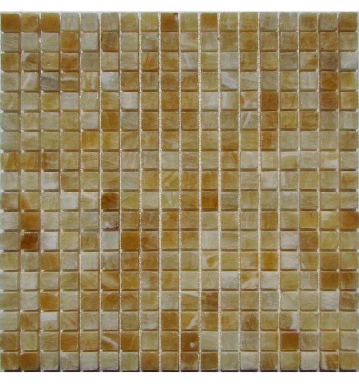 FK Marble Classic Mosaic M073-15-8P Onyx Yellow 30.5x30.5