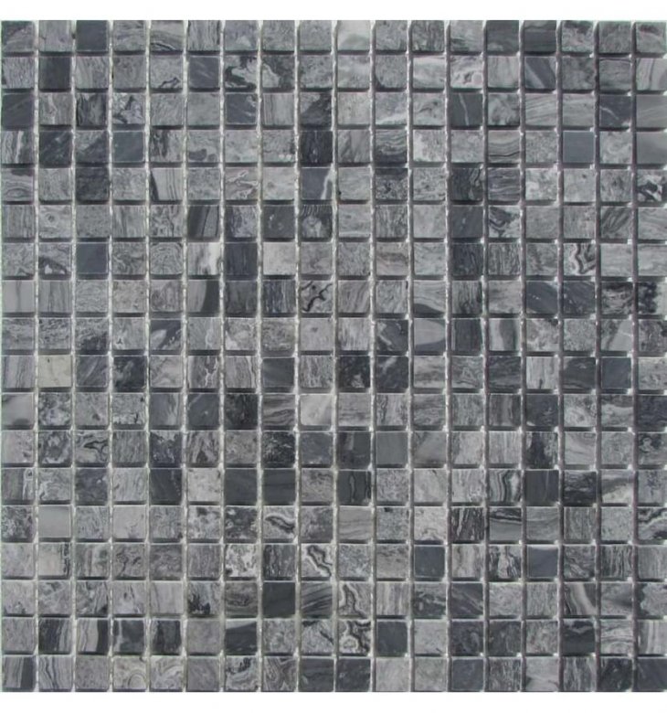 FK Marble Classic Mosaic Royal Grey 15-4P 30.5x30.5
