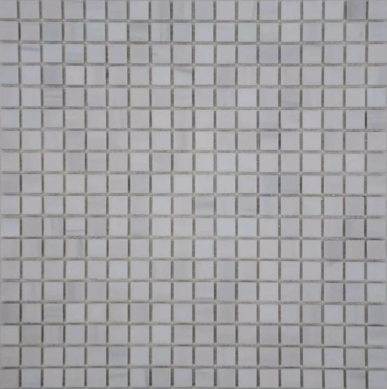 FK Marble Classic Mosaic White Dolomite 15-6P 30.5x30.5