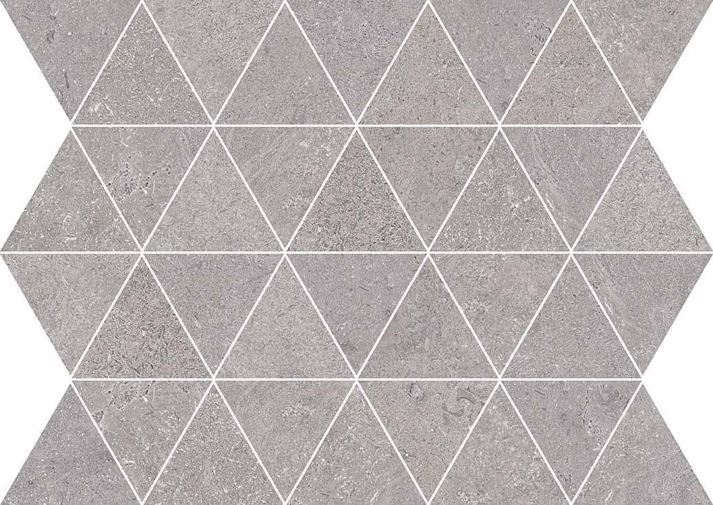 Flaviker Still No W Mosaico Triangoli Gray 34x26