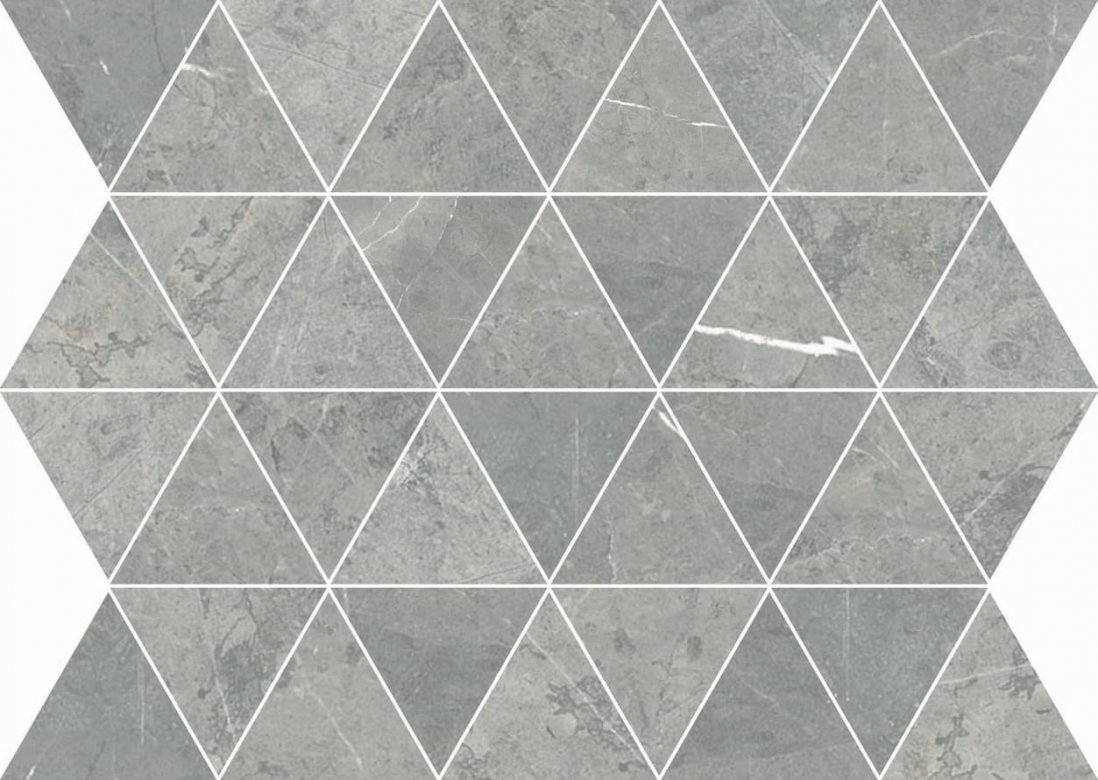 Flaviker Supreme Evo Mosaico Triang Grey 34x26