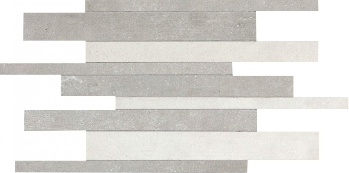 Flaviker Urban Concrete Mosaico Mix White Fog 30x40