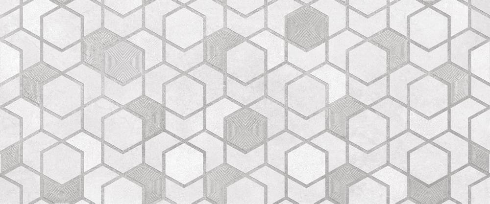 Global Tile Nuar Декор Серый 25x60