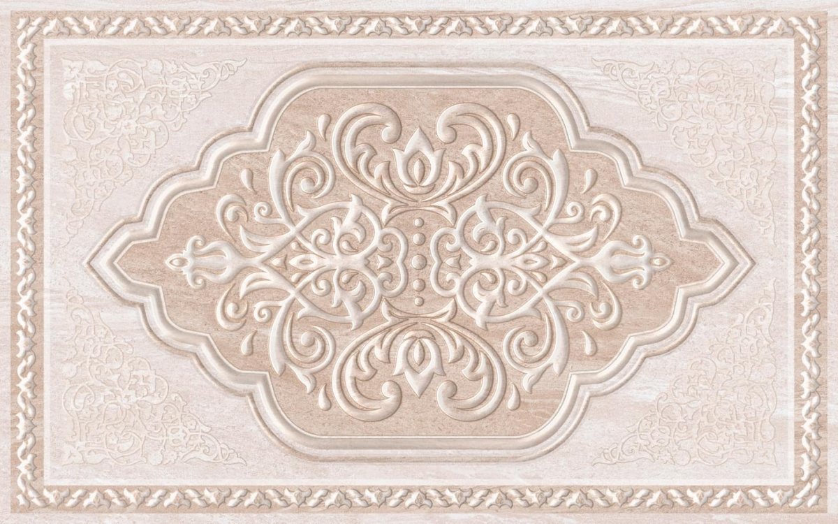 Global Tile Ternura Декор Бежевый 25x40