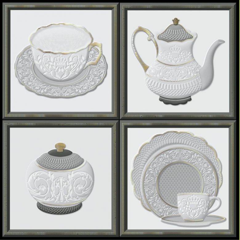 Heralgi Garden Decoro Tea Cold 15x15