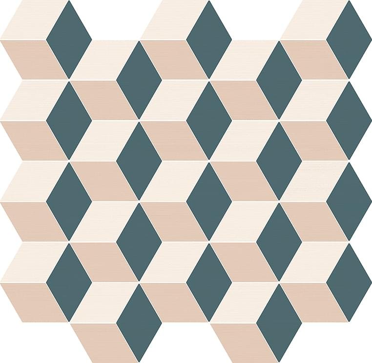 Italon Element Silk Mosaico Cube Cold 30.5x33