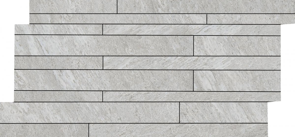 Keope Aran Silver Mosaico Multispessore R10 30x60