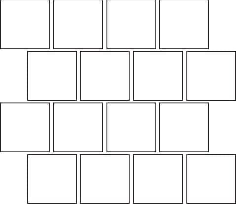 Keope Percorsi Quartz White Mosaico Burattato Str 31.5x31.5