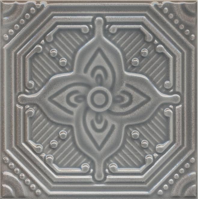 Керама Марацци Салинас Декор Серый 15x15