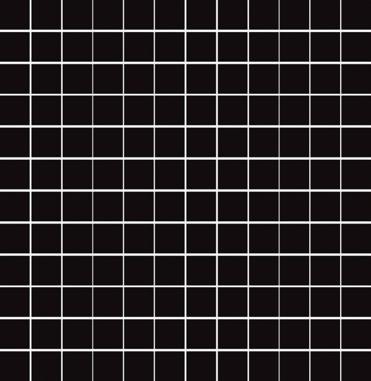 Land Gallery Slim Black Mosaico 2.5x2.5 29.75x29.75