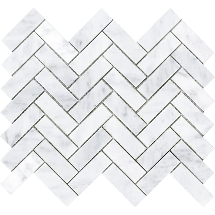 LAntic Colonial Lines Mosaics Lines Cambric Carrara Pulido 26.5x32.5