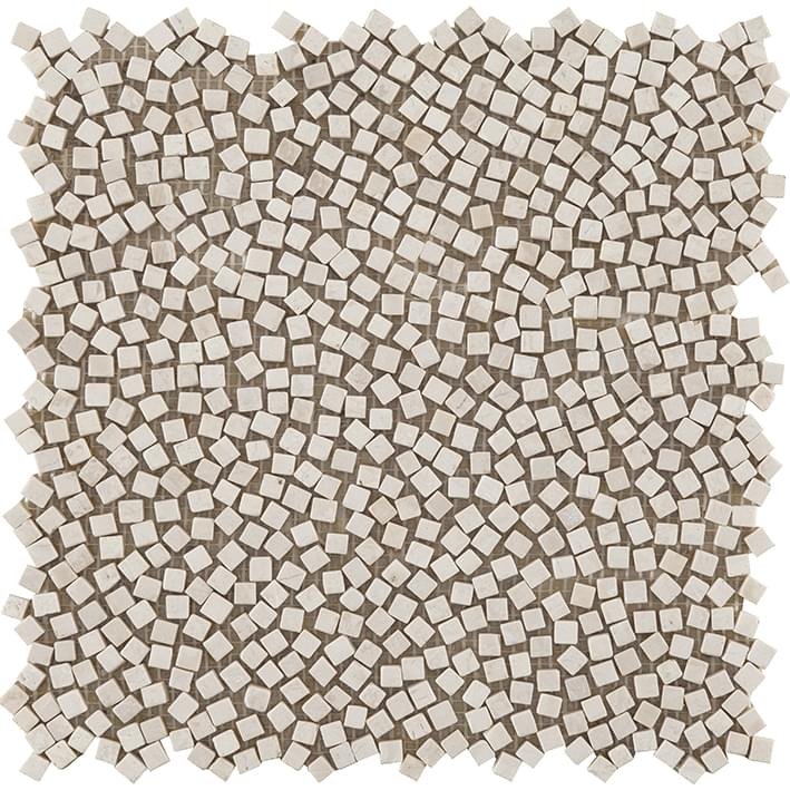 LAntic Colonial Paradise Mosaics Tinybroken Cubes Blanco 31.5x31.5
