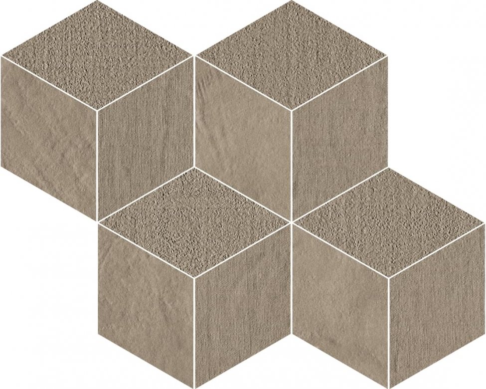 Lea Ceramiche Trame Cube Tabacco 39.5x34.2