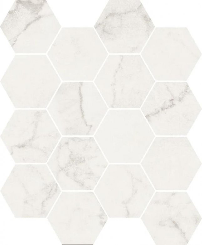 Magica Antica Carrara White Hexagon 28.5x31