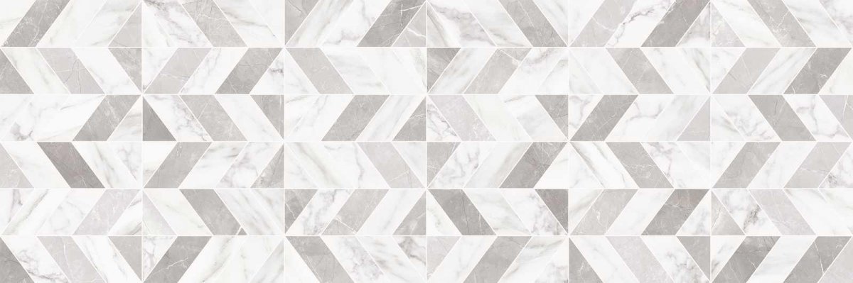 Marazzi Marbleplay Decoro Naos White 30x90