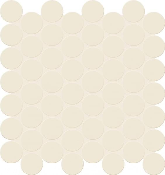 Marca Corona Bold White Tessere Round 29x28.8