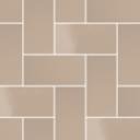 Micro Microtiles Herringbone Mix Glaze Terracotta 40.2x40.2