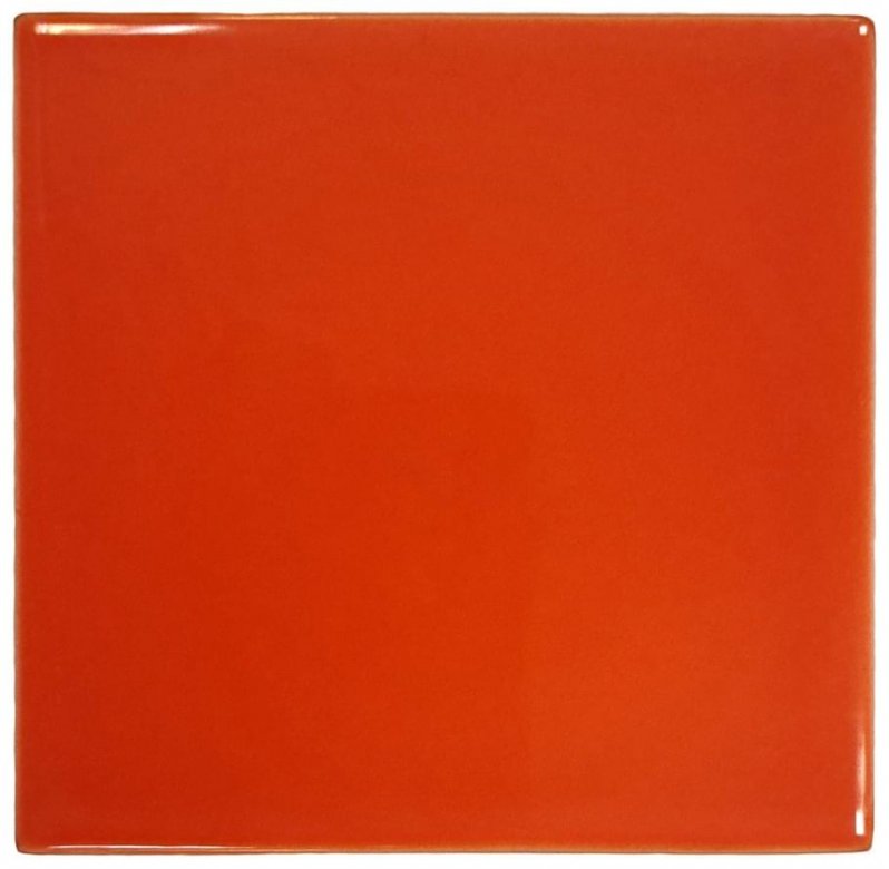 Modern Ceramics Mini Tile Red Glossy 9.9x9.9