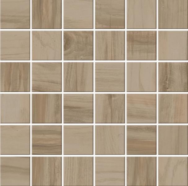 Monocibec Charm Taupe Mosaico 4.7x4.7 Su Rete 30x30