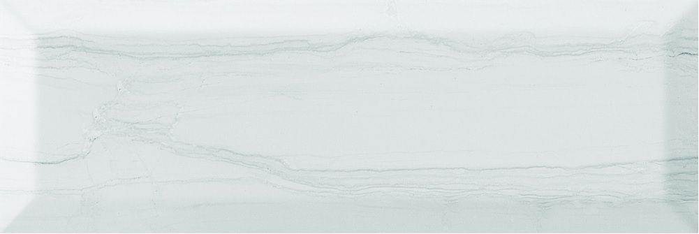 Monopole Antique Gris Laguna Blanco Brillo Bisel 10x30