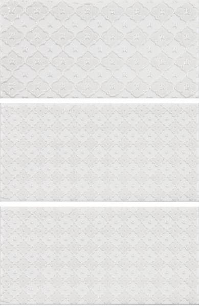 Monopole Mirage Decor Jewel Nacre White 7.5x15