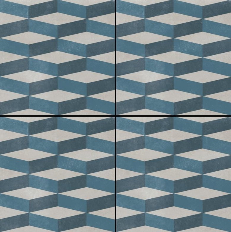 Mutina Azulej Cubo Grigio 20x20