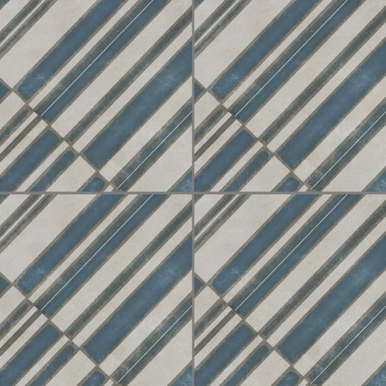 Mutina Azulej Diagonal Grigio 20x20