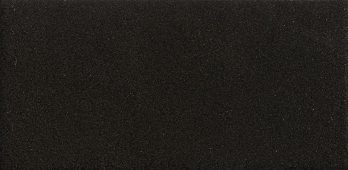 Mutina Mattonelle Margherita Marghe Half Black 20.5x10.1