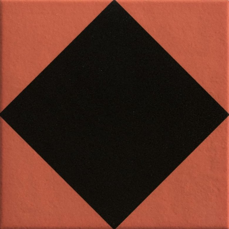 Mutina Mattonelle Margherita Rhombus Black 20.5x20.5