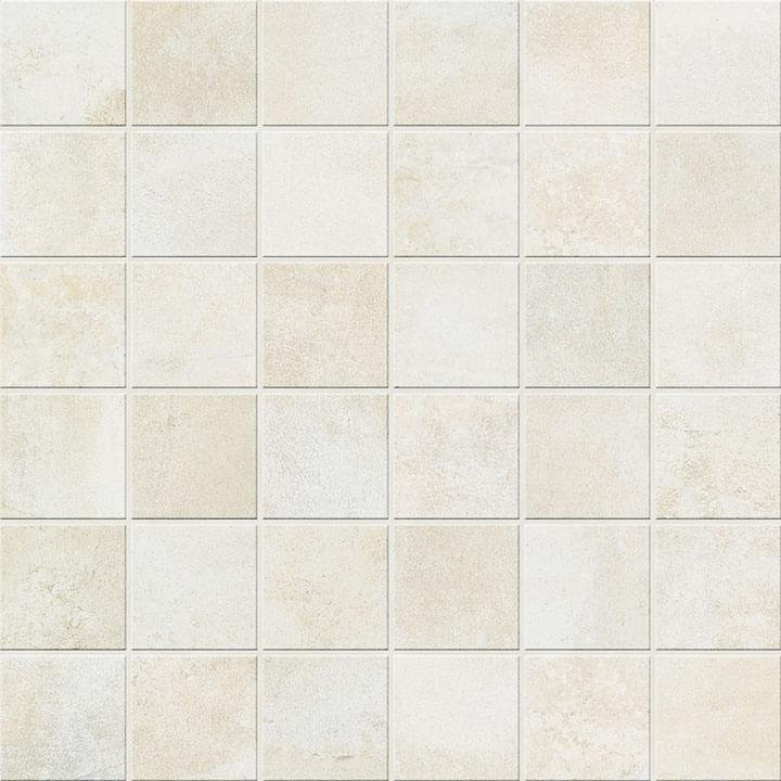 Novabell Walking Extra Mosaico 5x5 Ivory Rett 30x30