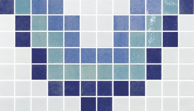 Onix Mosaico Borders Cenefa 13 Blue 18.2x31.1