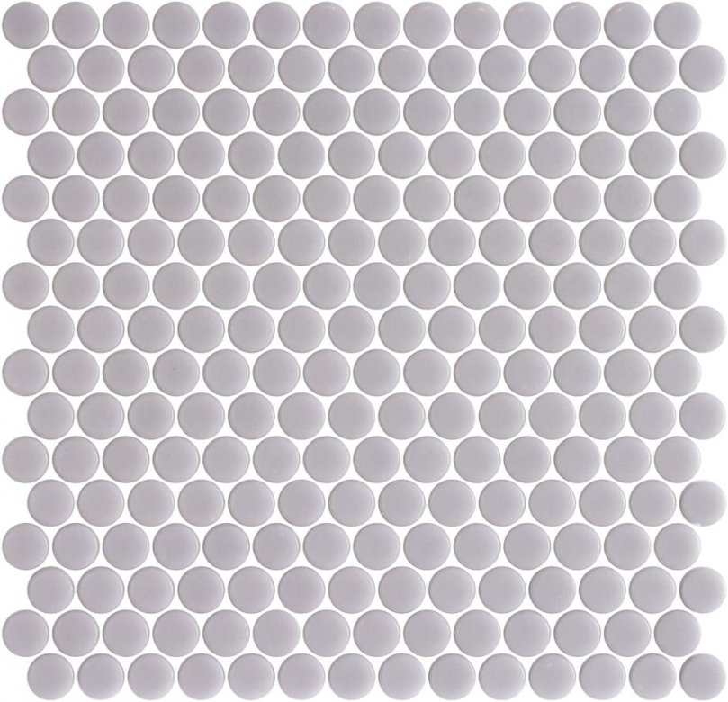 Onix Mosaico Penny Natureglas Smooth Grey Matte 28.6x28.6