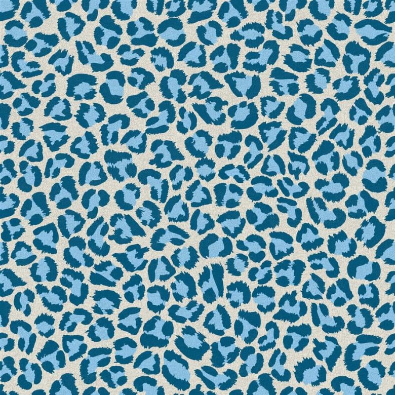 Ornamenta Jungle Leopard Blu 60x60