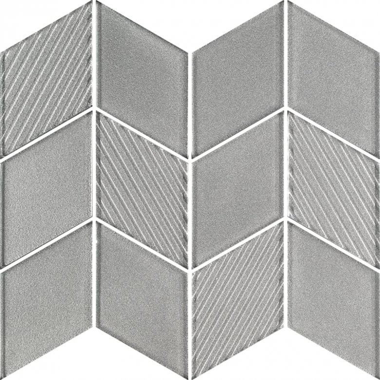 Paradyz Universal Mosaics Szklana Silver Romb 20.5x23.8