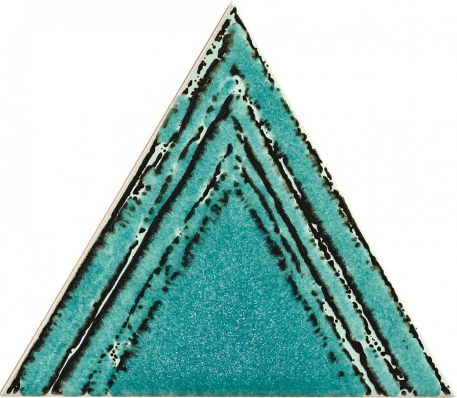 Petracers Triangolo Lui Verde 17x17