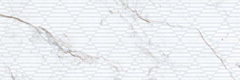 Porcelanite Dos Iguazu 9547 White Relieve 30x90