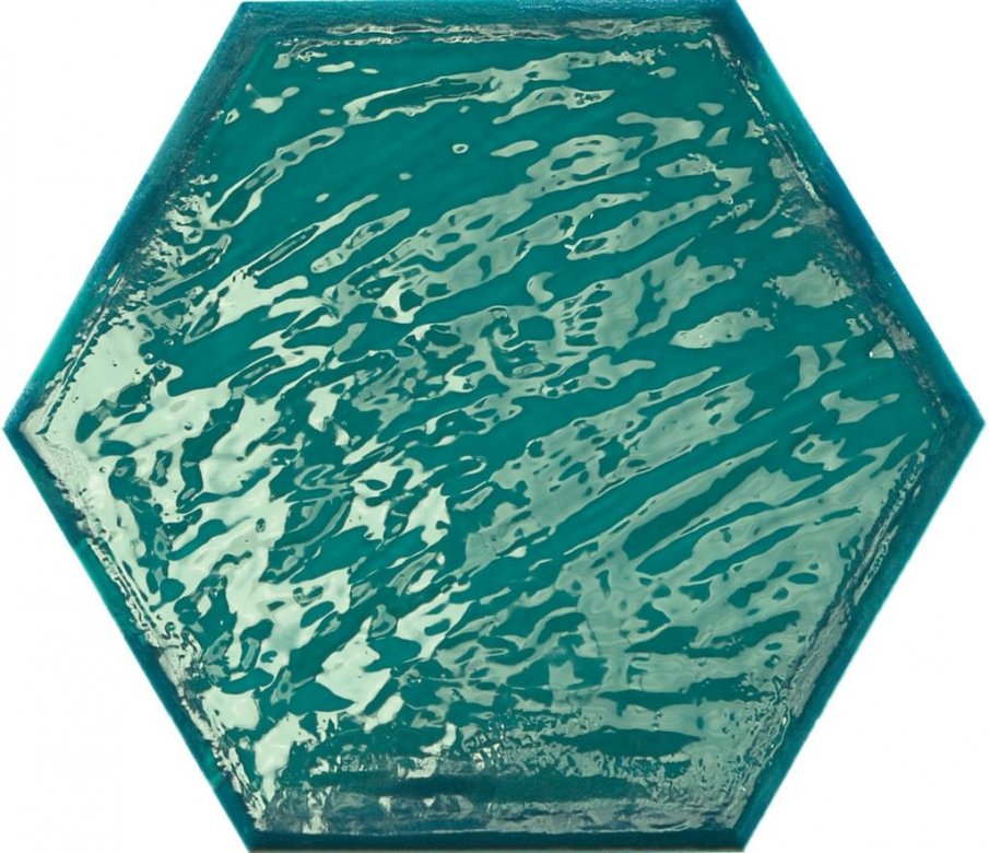 Prissmacer Rain Aquamarine Hex 19.8x22.8