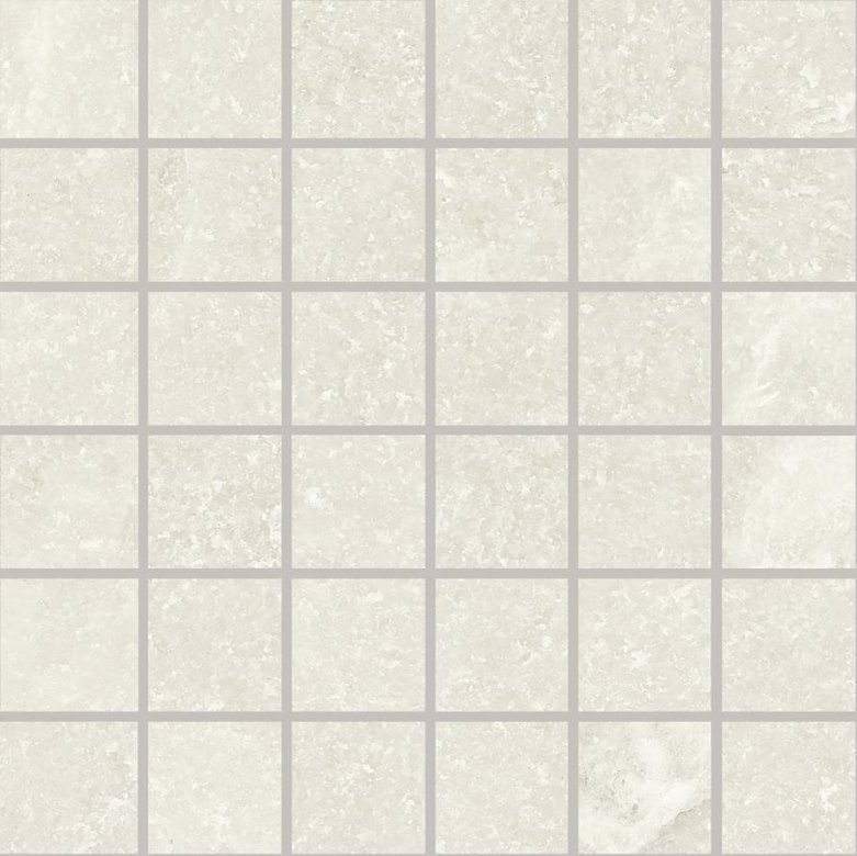 Provenza Salt Stone Mosaico 5x5 White Pure Lappato 30x30
