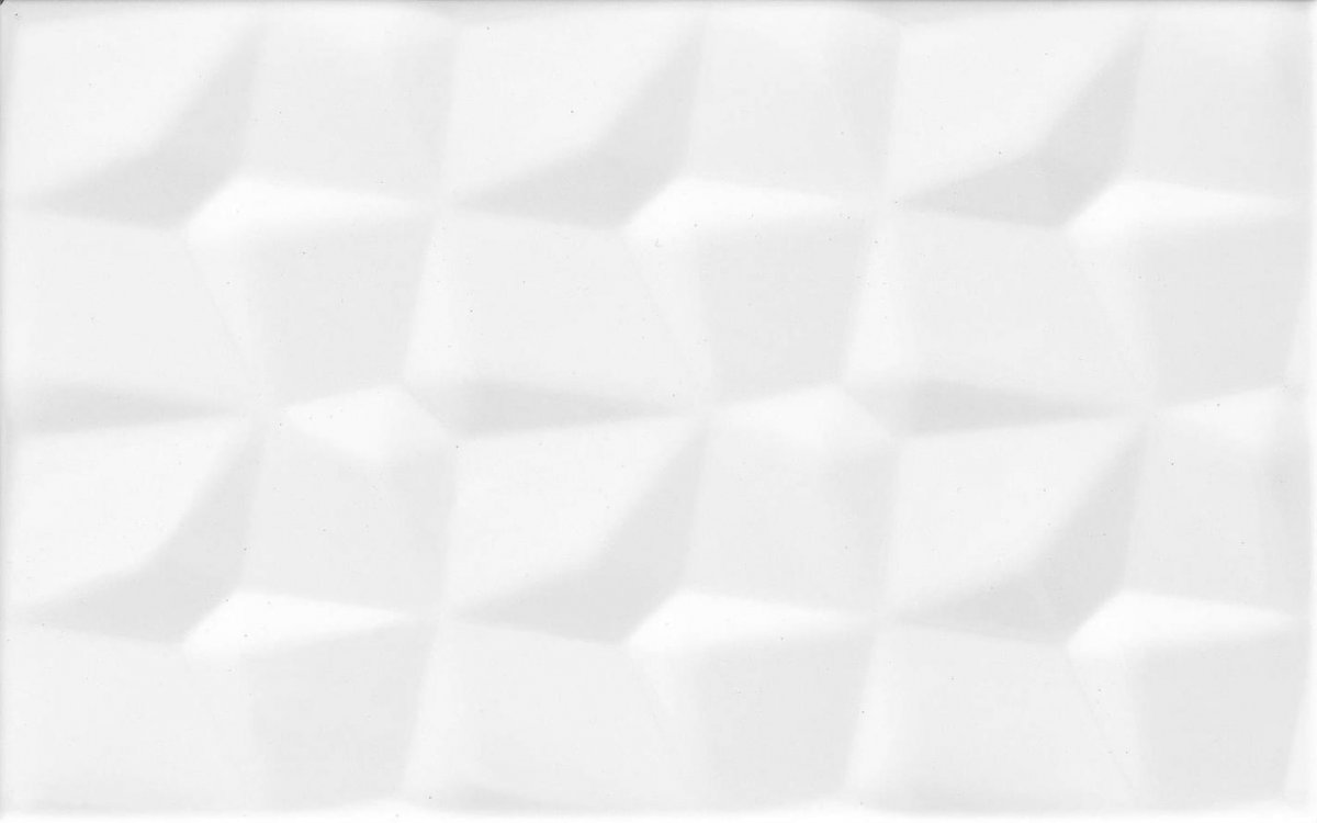 Saloni Corona Origami Blanco 25x40