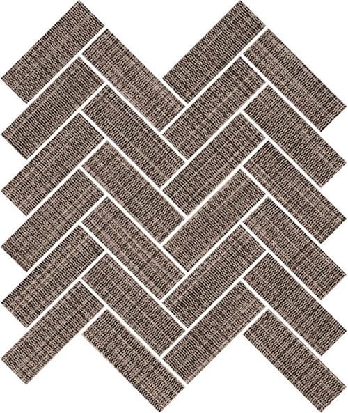 Sant Agostino Tailorart Spina Brown 30x30
