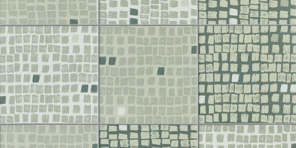 Sartoria Genesi Decor Mix Aria Greens 15x15