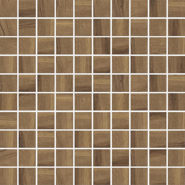 Settecento Plank Myhome Mosaico Noce 2.9x2.9 31.4x31.4