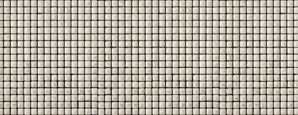 Smalto Mosaic White Light Grey Nat 29.5x29.5