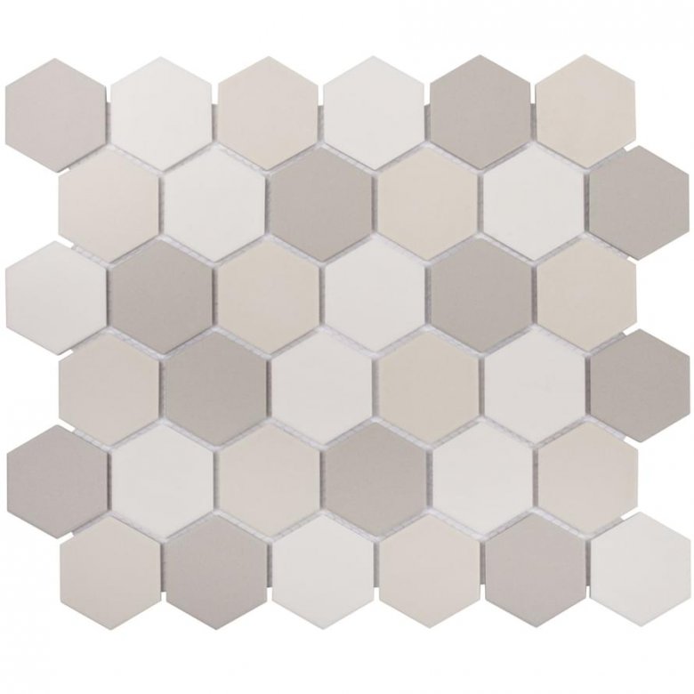 Starmosaic Homework Mosaic Hexagon Small Lb Mix Antislip. 28.2x32.5